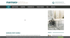 Desktop Screenshot of marmara-white.com